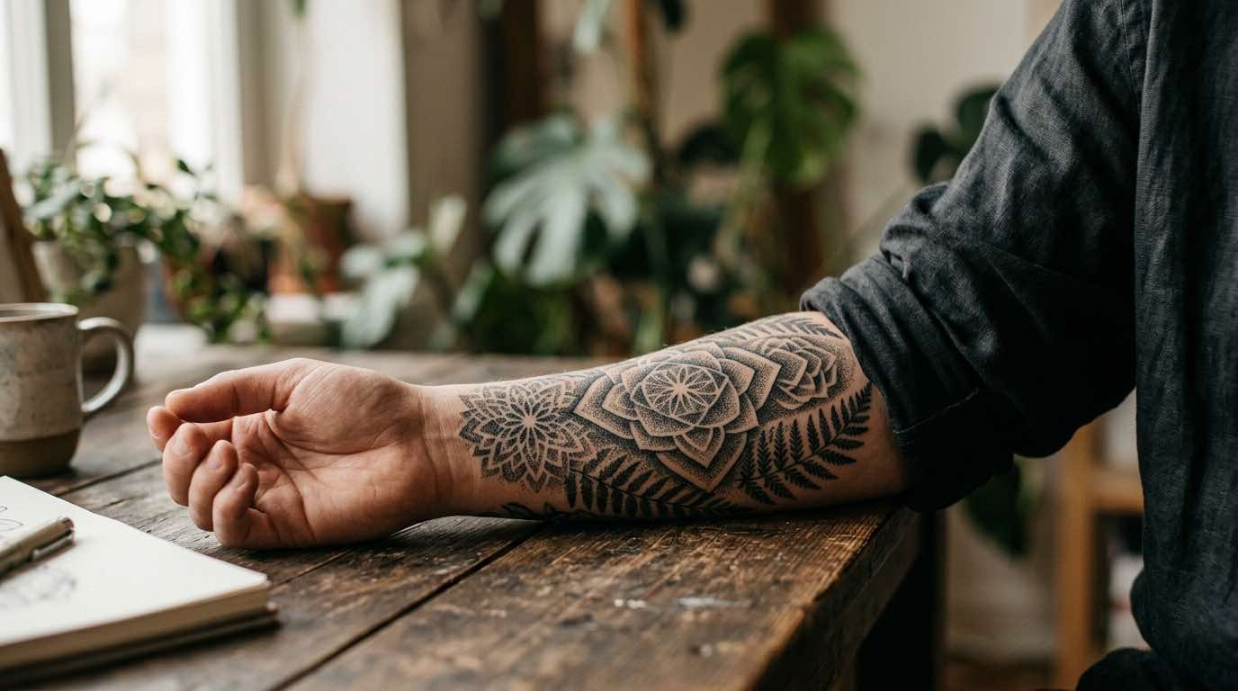Dotwork Tattoo Berlin: Punktkunst, Mandalas & Heilung
