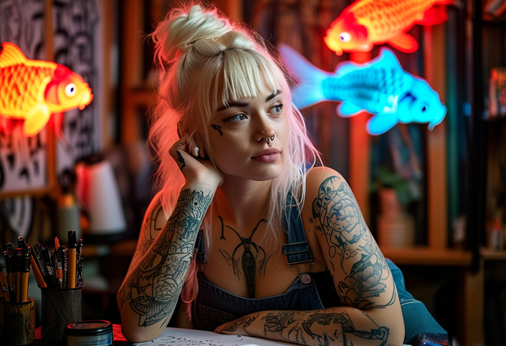 Wie lange wartet man beim Walk-in Tattoo in Berlin?